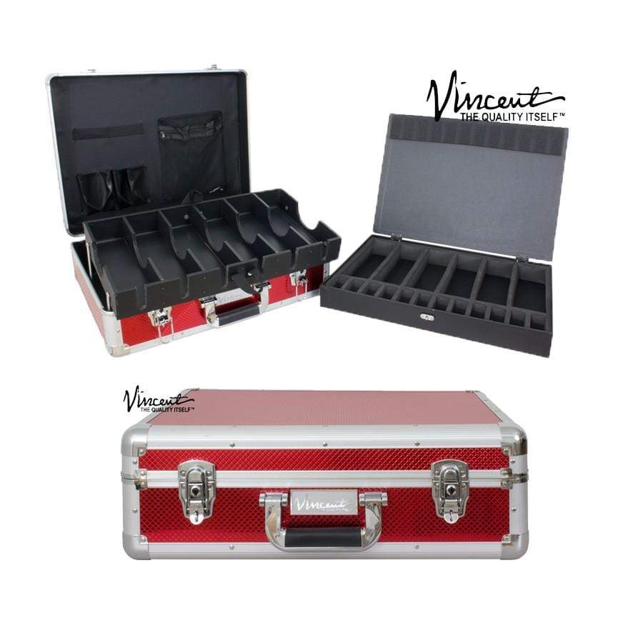 Vincent Barber Master Case Large Red #VT10142-RD