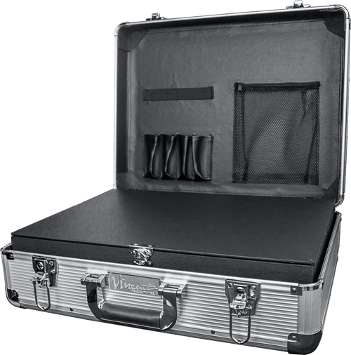 Vincent Barber Master Case Large Silver #VT10142-SV