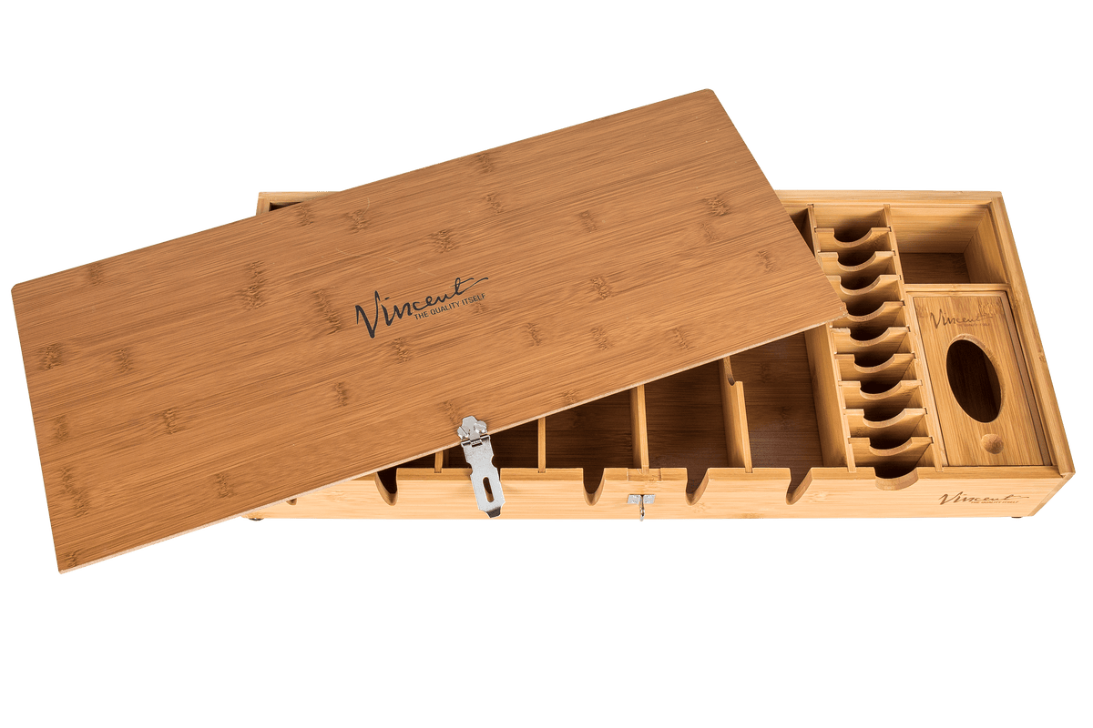 Vincent Bamboo Counter Top Tray "Natural Brown"