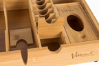 Vincent Bamboo Counter Top Tray "Natural Brown"