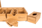 Vincent Bamboo Counter Top Tray "Natural Brown"