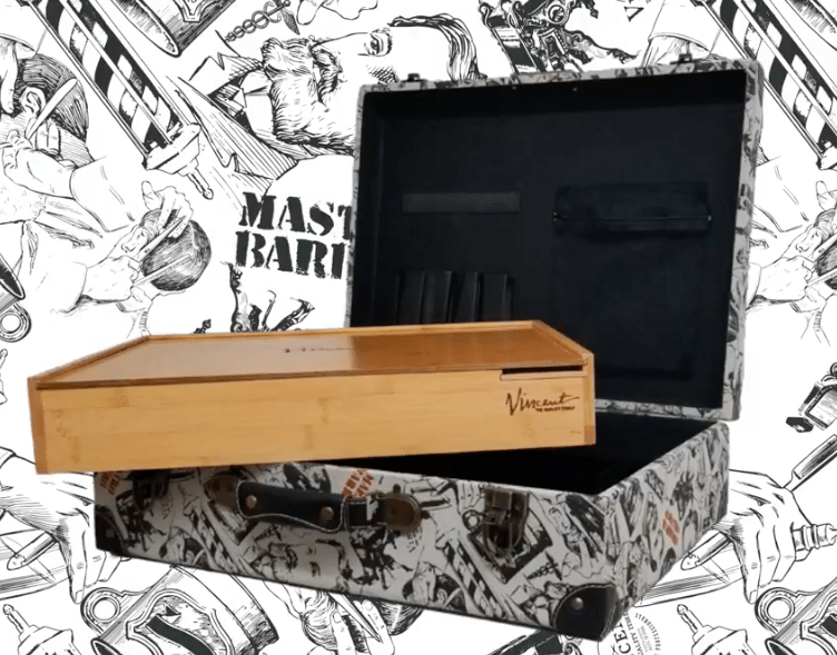 Vincent Master case Vintage White