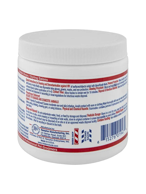 H-42 Virucidal Anti-Bacterial Clean Clippers Jar 8oz