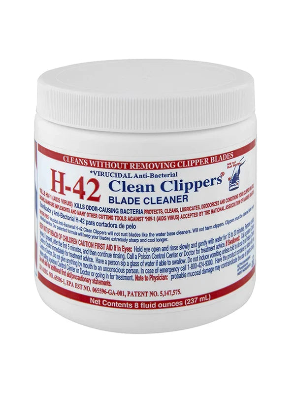 H-42 Virucidal Anti-Bacterial Clean Clippers Jar 8oz