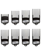 Wahl 8-Pack Premium Black Comb Guide Set #3171-500