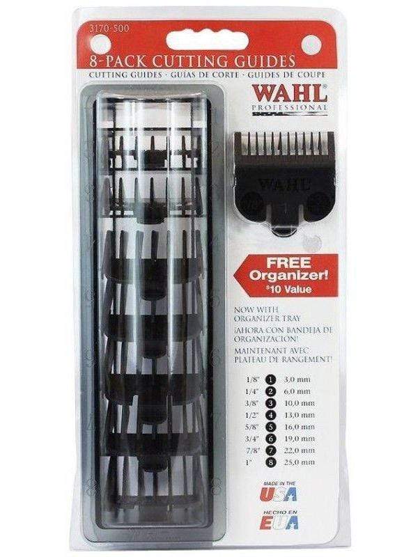 Wahl 8-Pack Black Cutting Guides #3170-500