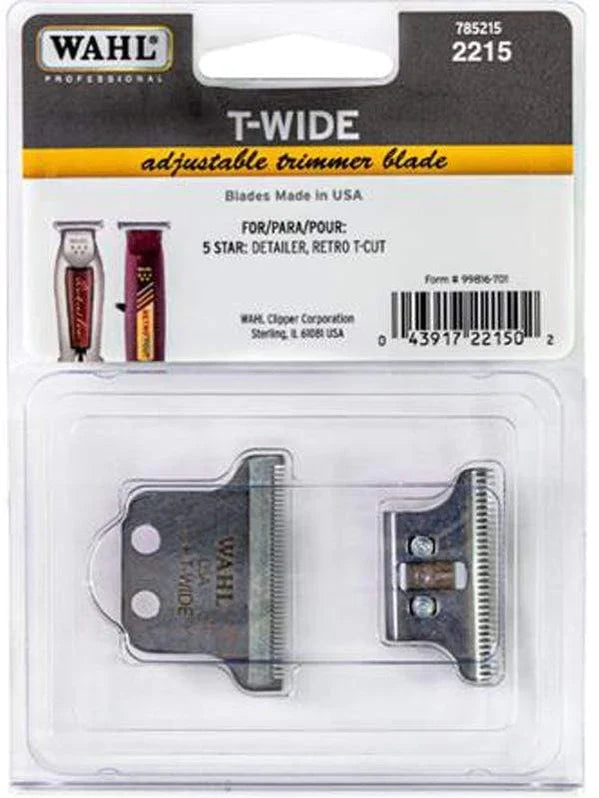 Wahl Detailer T-Wide Adjustable Trimmer Blade #2215