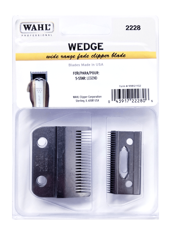Wahl Professional Wedge Wide Range Fade Clipper Blade #2228