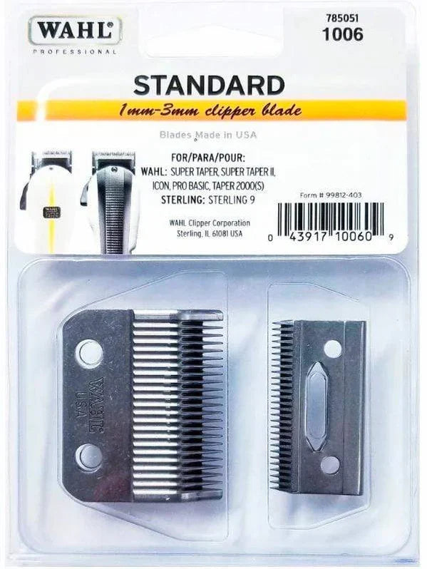 Wahl Super Taper Standard 1mm-3mm Clipper Blade #1006