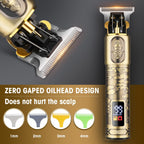 Waterproof Hair and Beard Trimmer for Men & Electric Razor Shaver Set